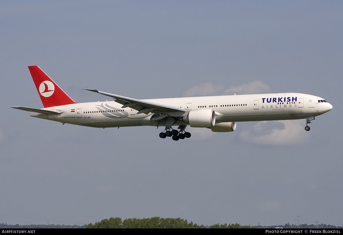 Aircraft Photo of VT-JEE | Boeing 777-35R/ER | Turkish Airlines | AirHistory.net #316362