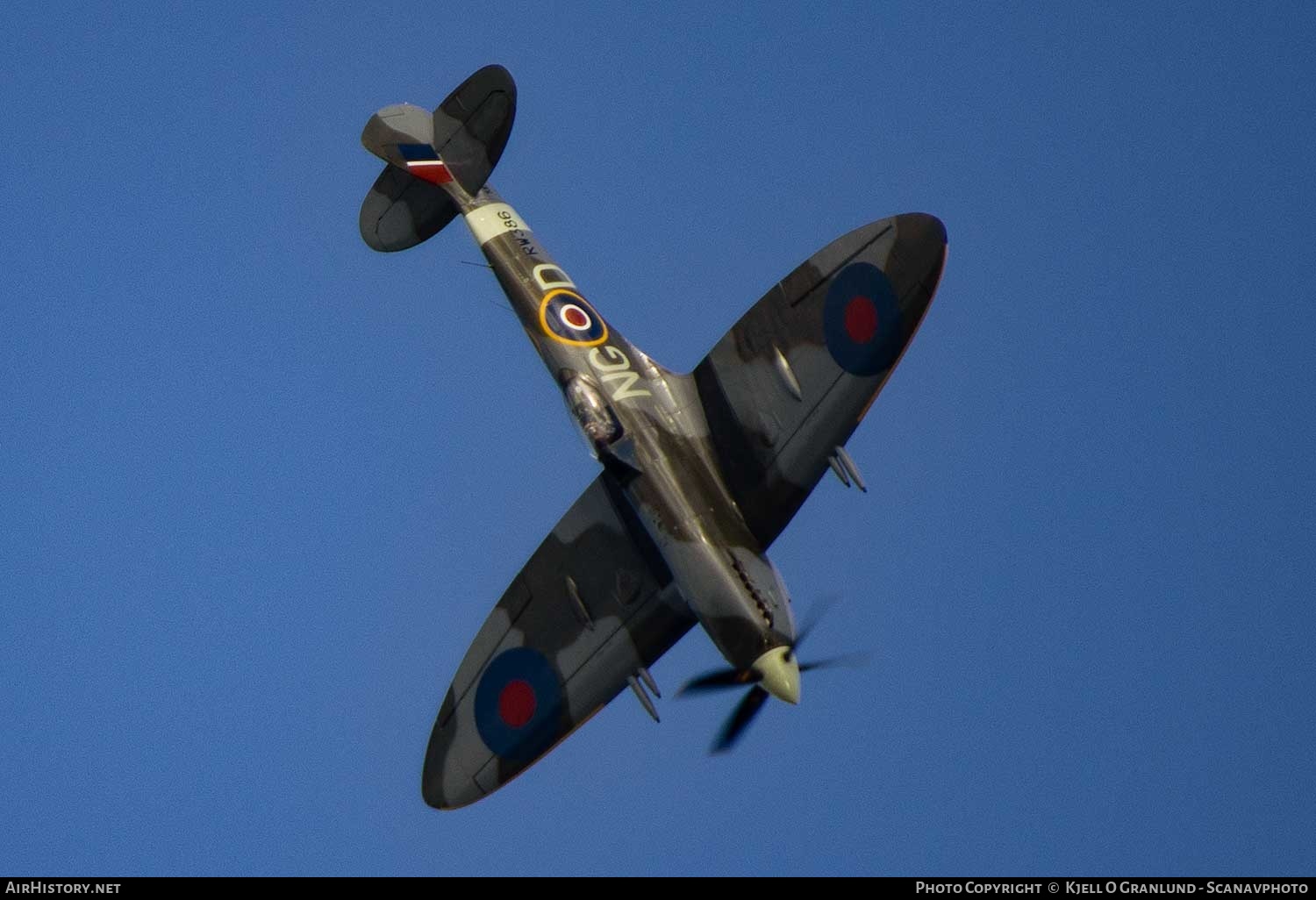 Aircraft Photo of SE-BIR / RW386 | Supermarine 361 Spitfire LF16E | UK - Air Force | AirHistory.net #316388