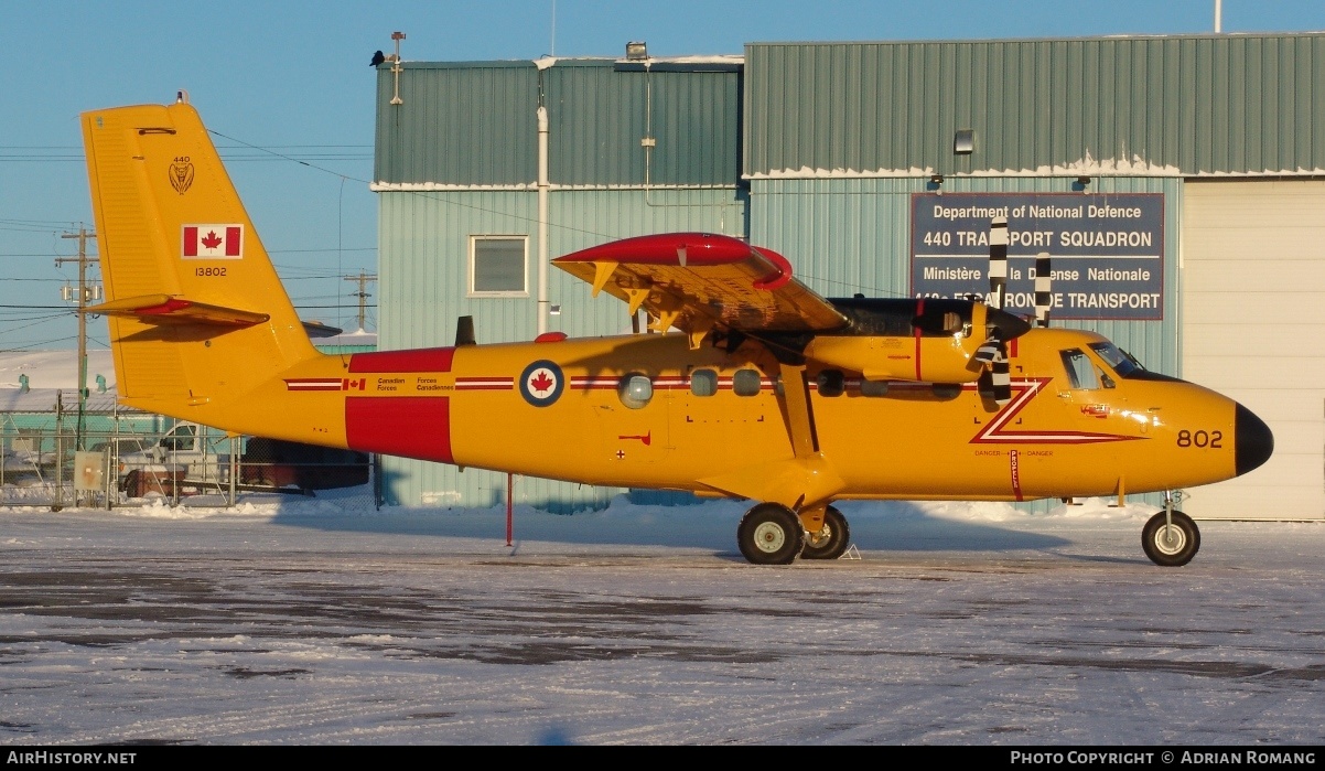 Aircraft Photo of 13802 | De Havilland Canada CC-138 Twin Otter | Canada - Air Force | AirHistory.net #316394