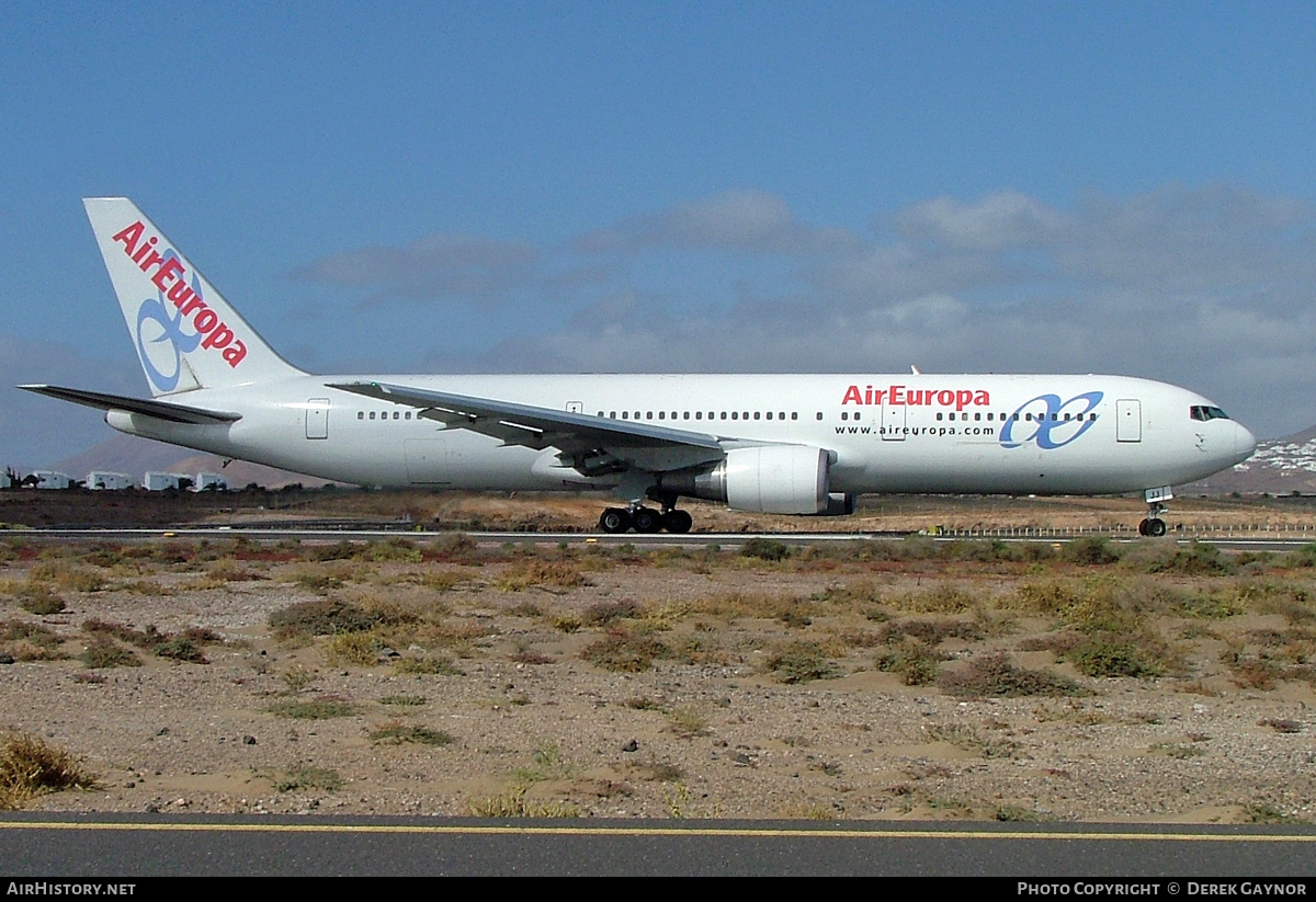 Aircraft Photo of EC-JJJ | Boeing 767-328/ER | Air Europa | AirHistory.net #316396