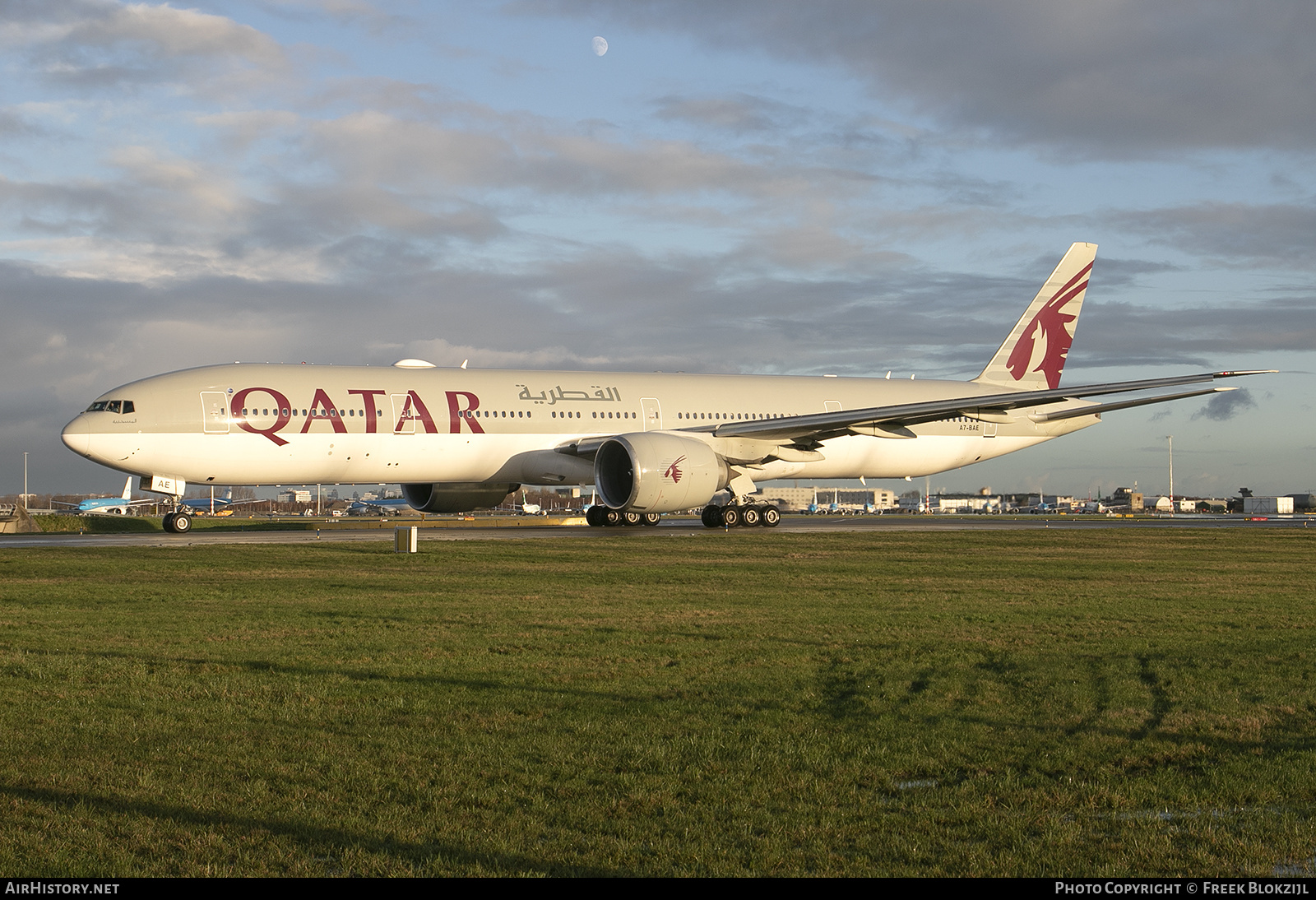 Aircraft Photo of A7-BAE | Boeing 777-3DZ/ER | Qatar Airways | AirHistory.net #316403