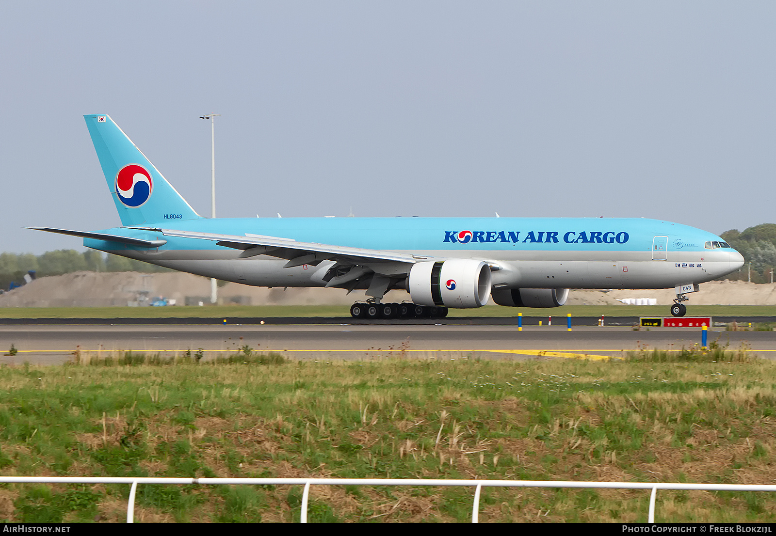 Aircraft Photo of HL8043 | Boeing 777-F | Korean Air Cargo | AirHistory.net #316406