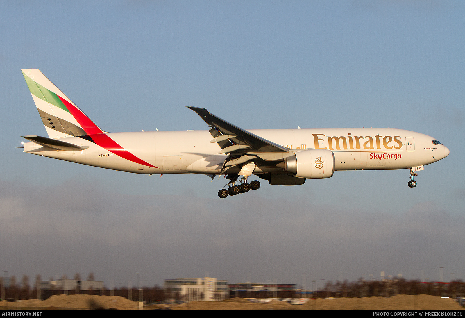Aircraft Photo of A6-EFH | Boeing 777-F1H | Emirates SkyCargo | AirHistory.net #316410