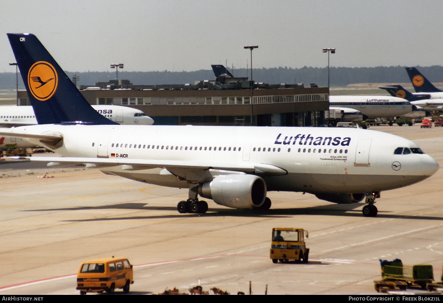 Aircraft Photo of D-AICR | Airbus A310-203 | Lufthansa | AirHistory.net #316438