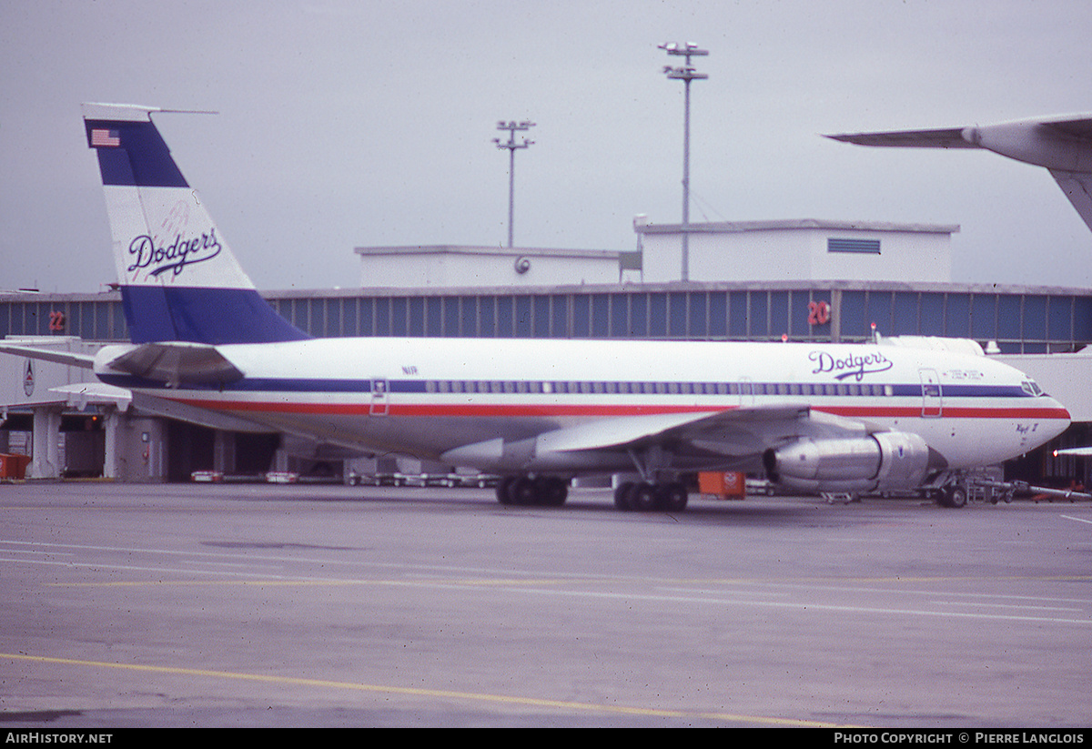 Aircraft Photo of N1R | Boeing 720-023B | Los Angeles Dodgers | AirHistory.net #316445