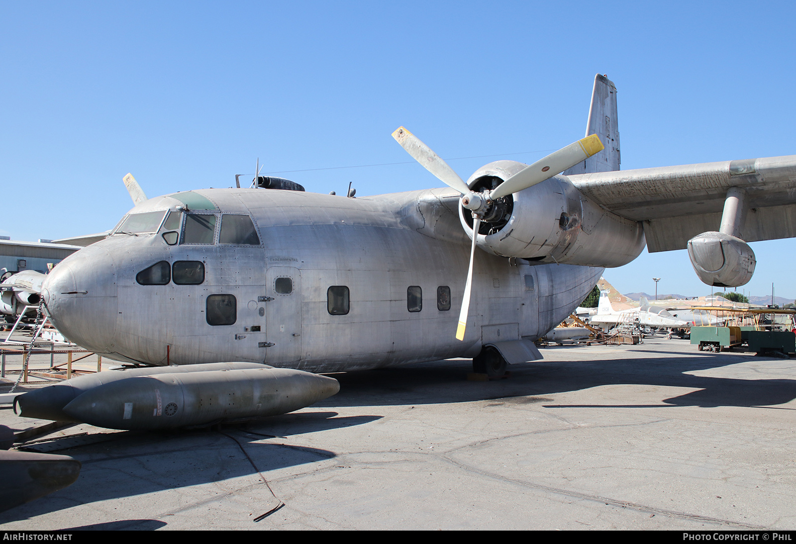 Aircraft Photo of N87DT | Fairchild C-123K Provider | AirHistory.net #316449