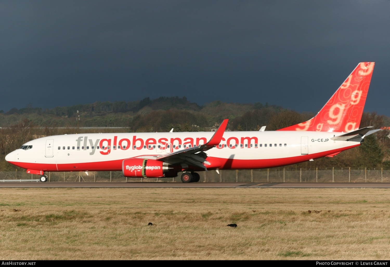 Aircraft Photo of G-CEJP | Boeing 737-8BK | Flyglobespan | AirHistory.net #316453