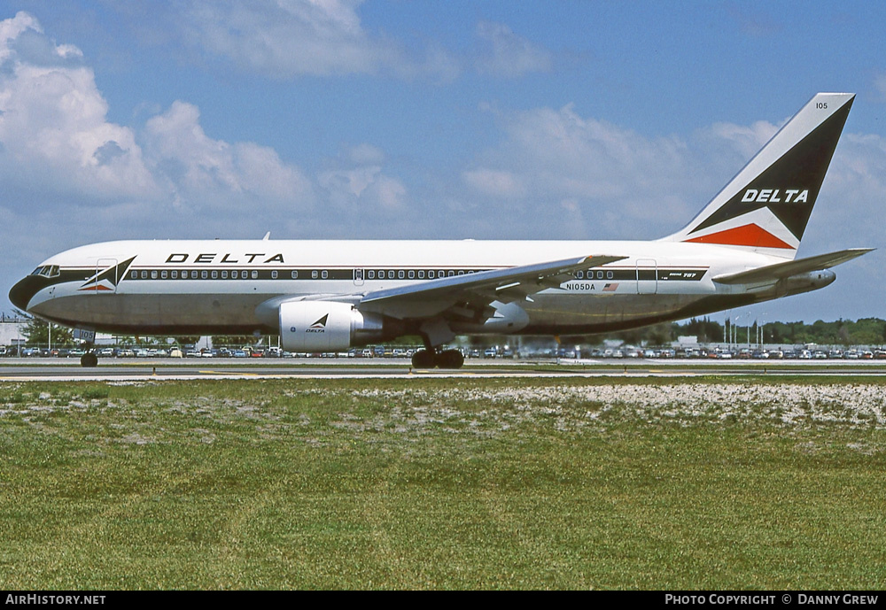 Aircraft Photo of N105DA | Boeing 767-232 | Delta Air Lines | AirHistory.net #316454