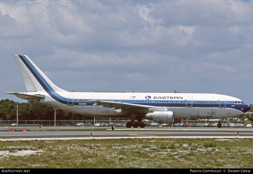 Aircraft Photo of N234EA | Airbus A300B4-203 | Eastern Air Lines | AirHistory.net #316462