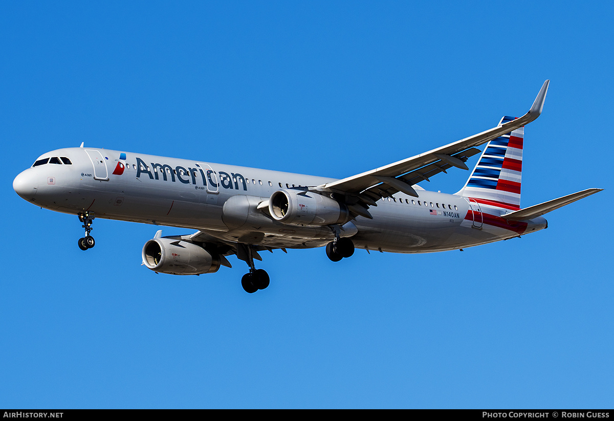 Aircraft Photo of N140AN | Airbus A321-231 | American Airlines | AirHistory.net #316474