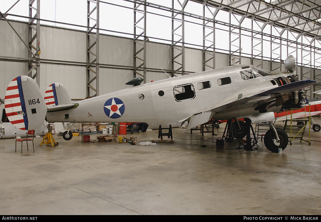Aircraft Photo of G-BKGL / 1164 | Beech Expeditor 3TM | USA - Air Force | AirHistory.net #316486