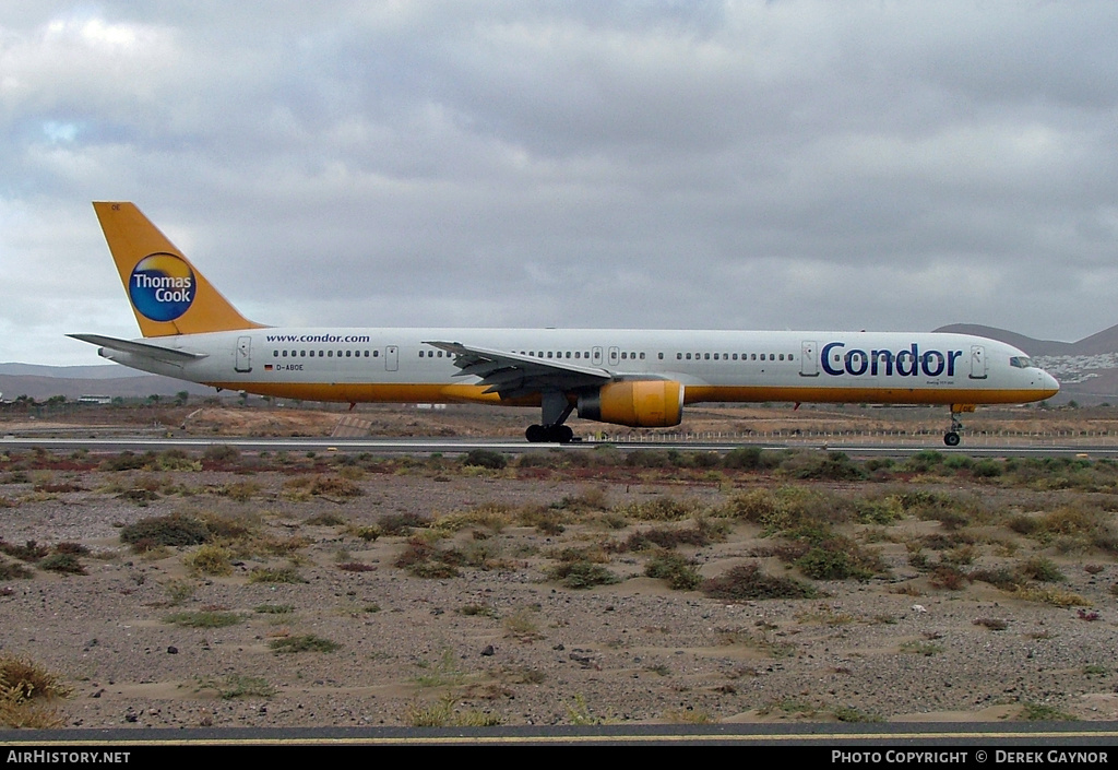 Aircraft Photo of D-ABOE | Boeing 757-330 | Condor Flugdienst | AirHistory.net #316487