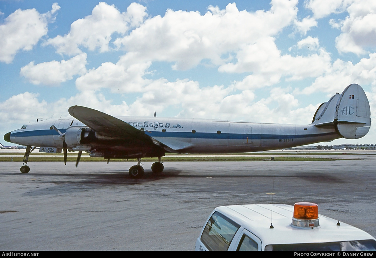 Aircraft Photo of HI-532CT | Lockheed C-121J Super Constellation | Aerochago | AirHistory.net #316490