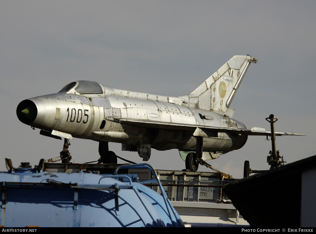 Aircraft Photo of 1005 | Mikoyan-Gurevich MiG-21F-13 | Czechoslovakia - Air Force | AirHistory.net #316495