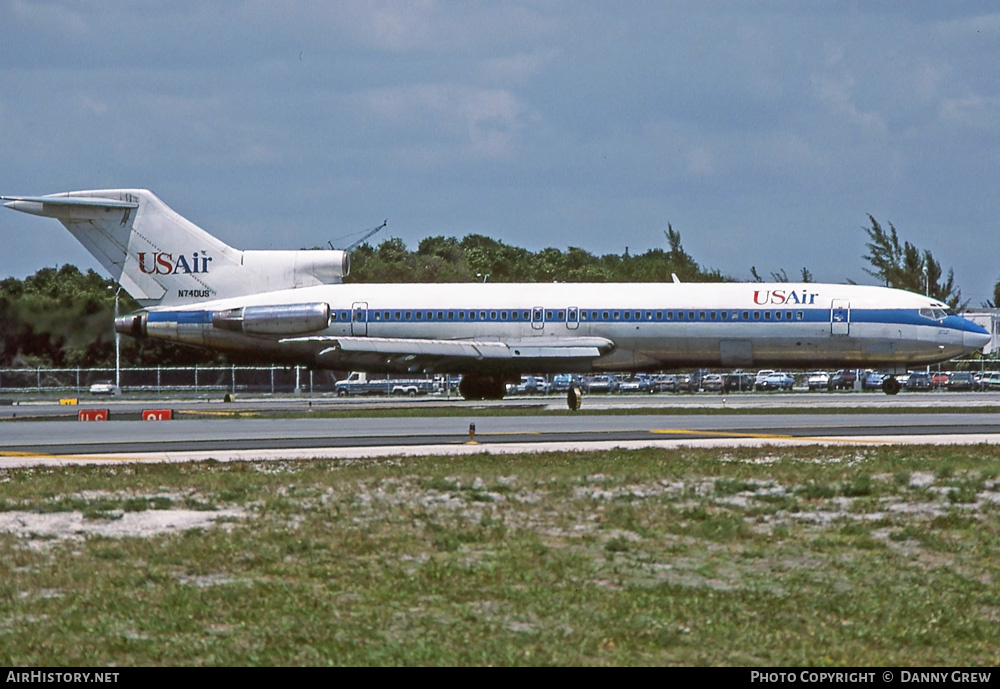 Aircraft Photo of N740US | Boeing 727-281 | USAir | AirHistory.net #316519