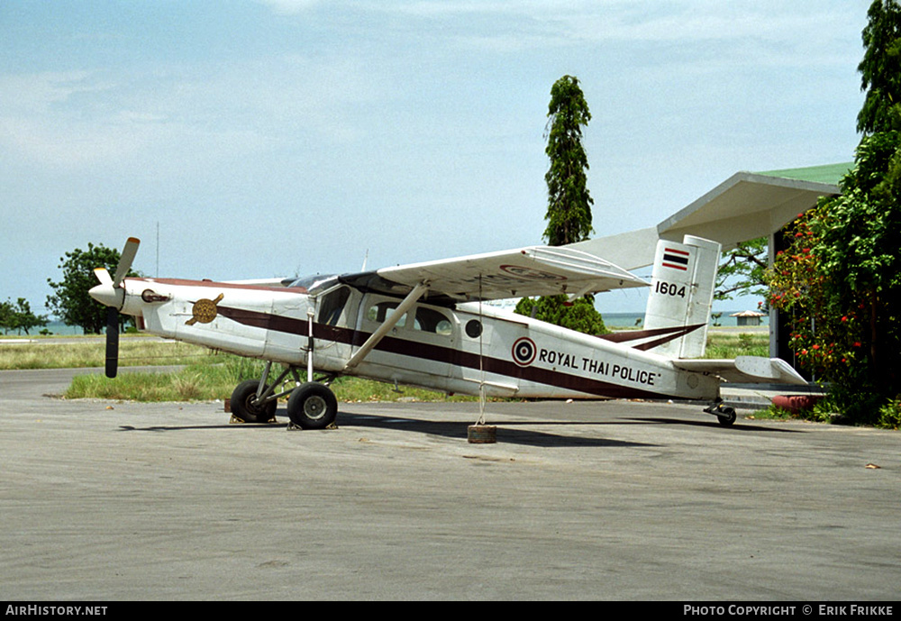 Aircraft Photo of 1604 | Fairchild Hiller PC-6/B2-H2 Porter | Thailand - Police | AirHistory.net #316544