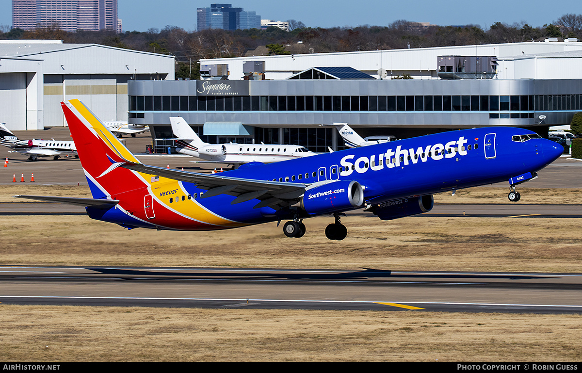 Aircraft Photo of N8602F | Boeing 737-8H4 | Southwest Airlines | AirHistory.net #316560