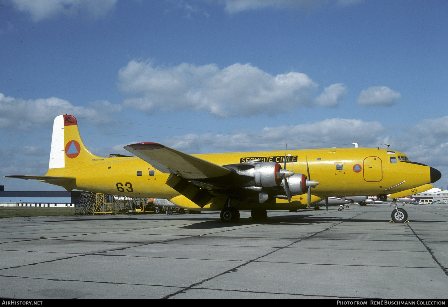 Aircraft Photo of F-ZBAE | Douglas DC-6B/AT | Sécurité Civile | AirHistory.net #316577