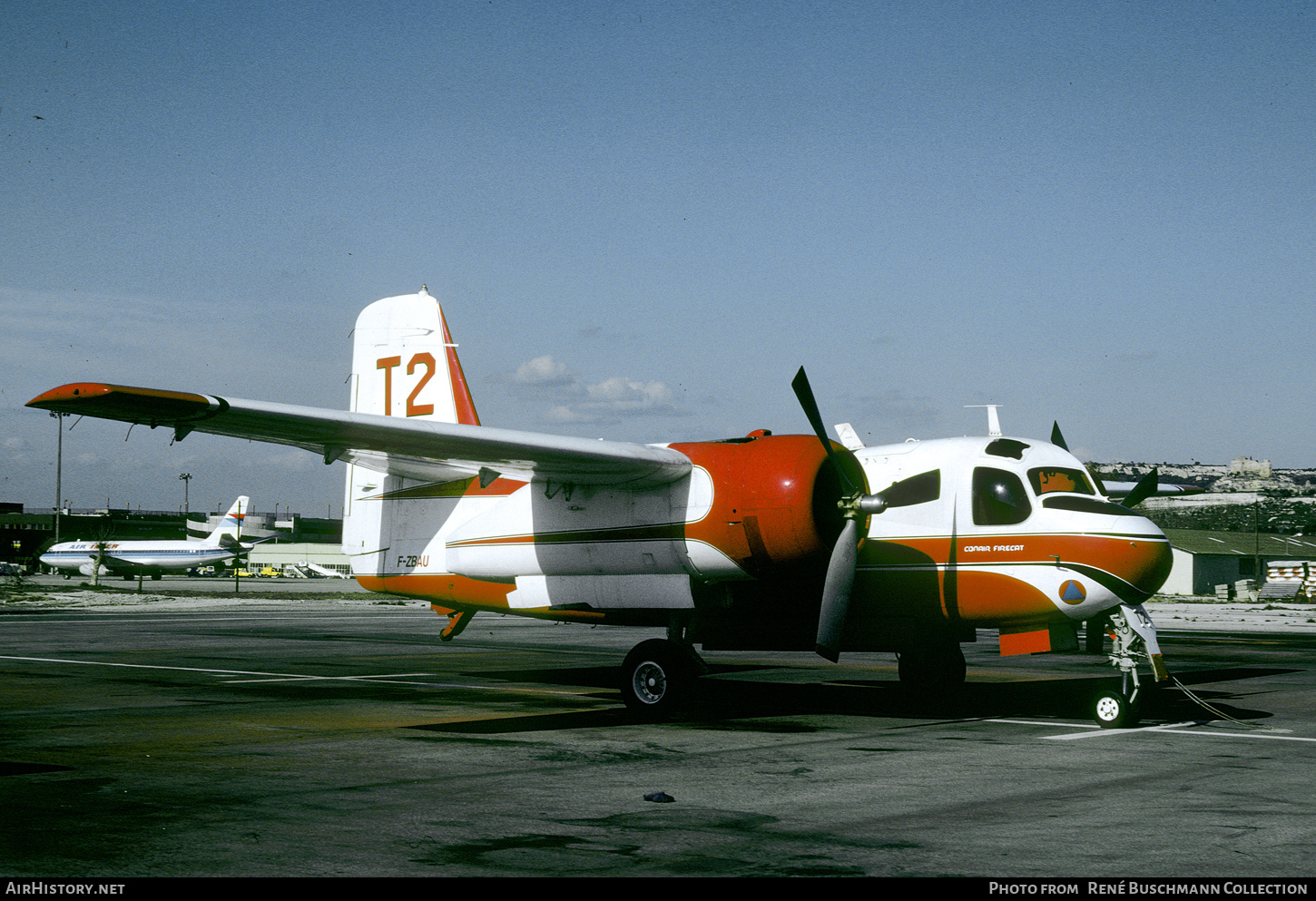 Aircraft Photo of F-ZBAU | Conair CS2F Firecat | Sécurité Civile | AirHistory.net #316580