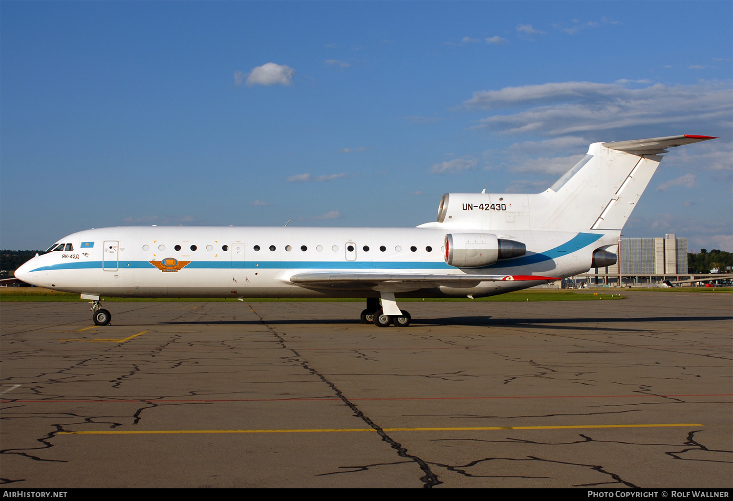 Aircraft Photo of UN-42430 | Yakovlev Yak-42D | Kazzinc | AirHistory.net #316583