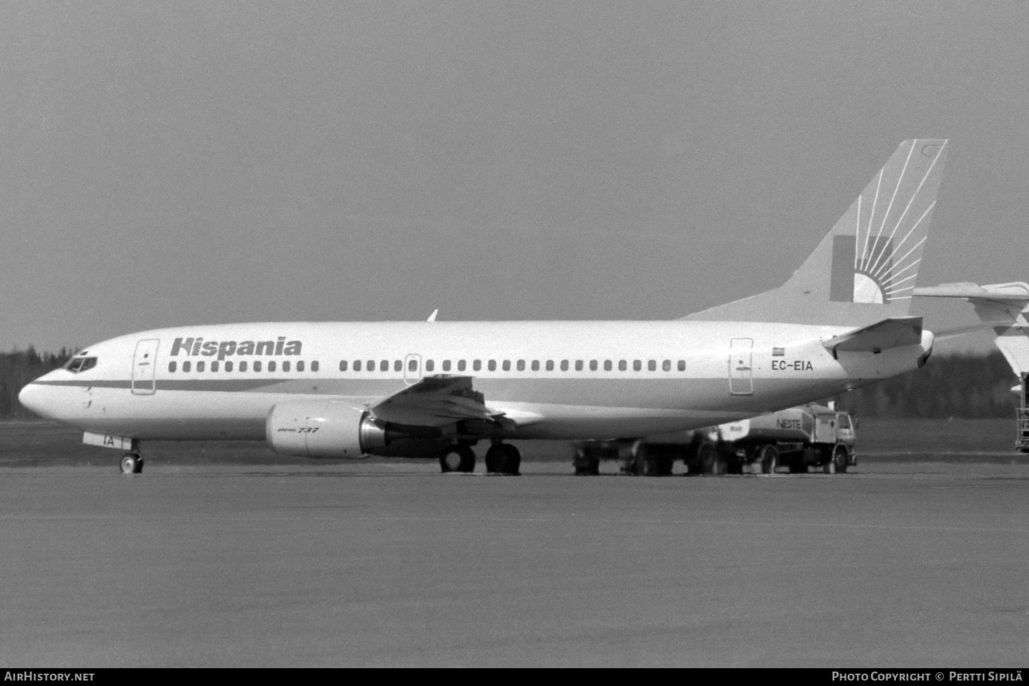 Aircraft Photo of EC-EIA | Boeing 737-3Y0 | Hispania Líneas Aéreas | AirHistory.net #316596