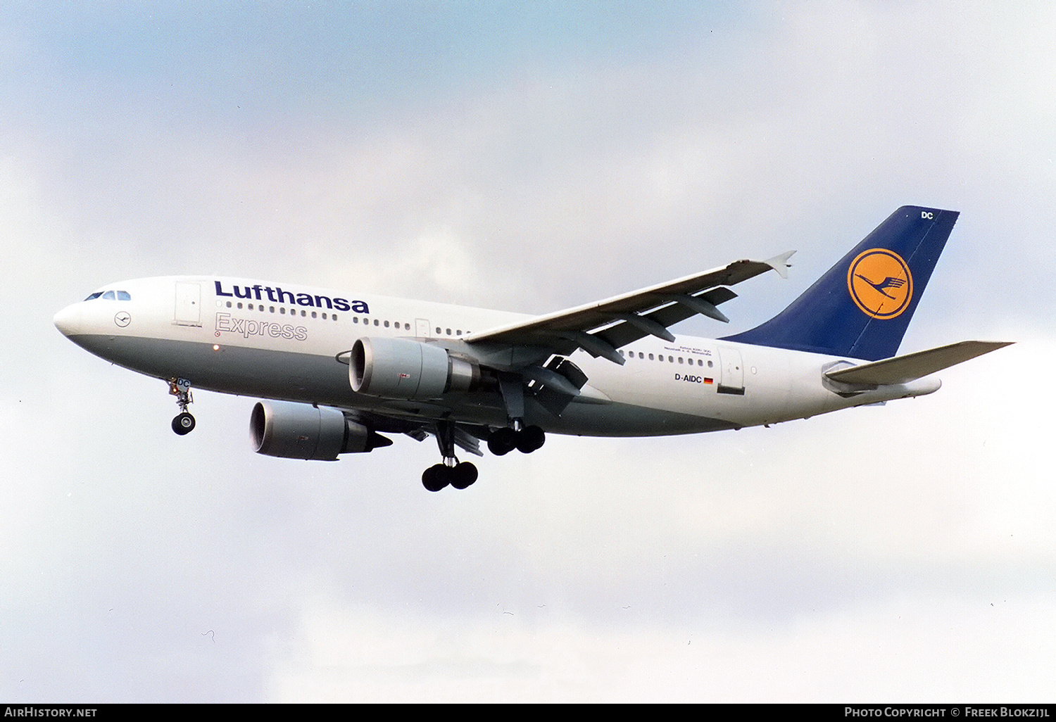 Aircraft Photo of D-AIDC | Airbus A310-304 | Lufthansa Express | AirHistory.net #316601