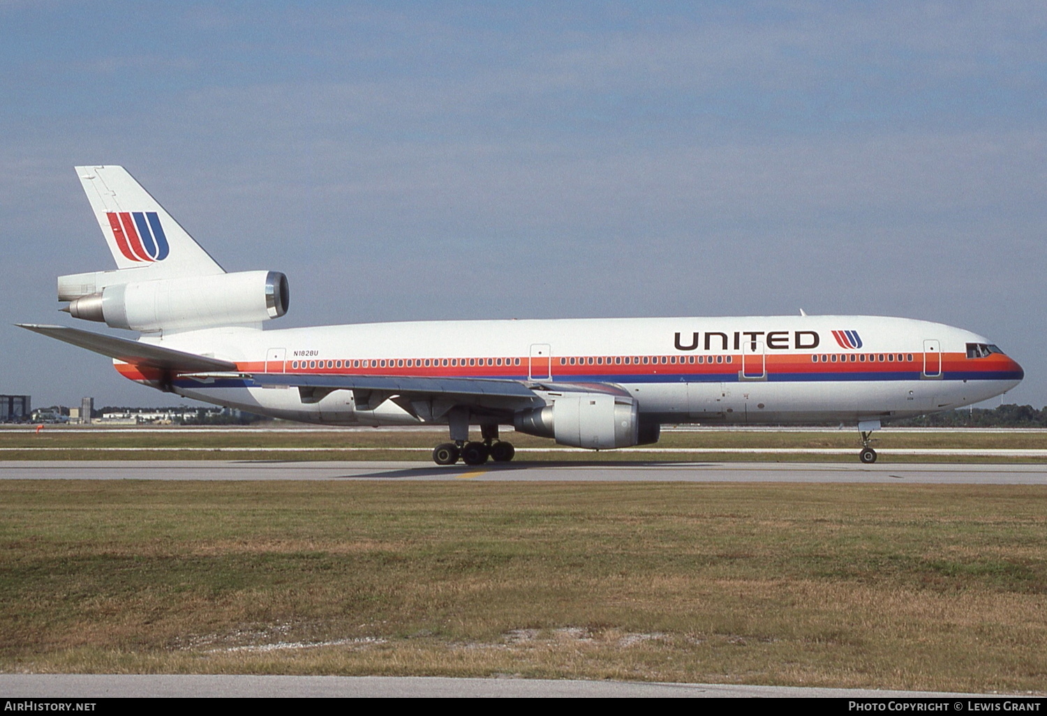 Aircraft Photo of N1828U | McDonnell Douglas DC-10-10 | United Airlines | AirHistory.net #316612