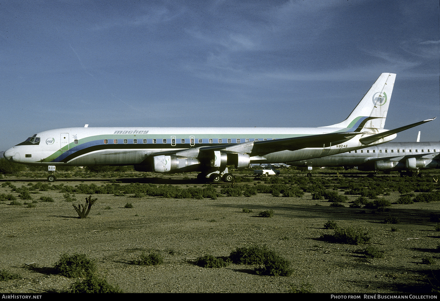 Aircraft Photo of N804E | Douglas DC-8-51 | Mackey International Airlines | AirHistory.net #316616