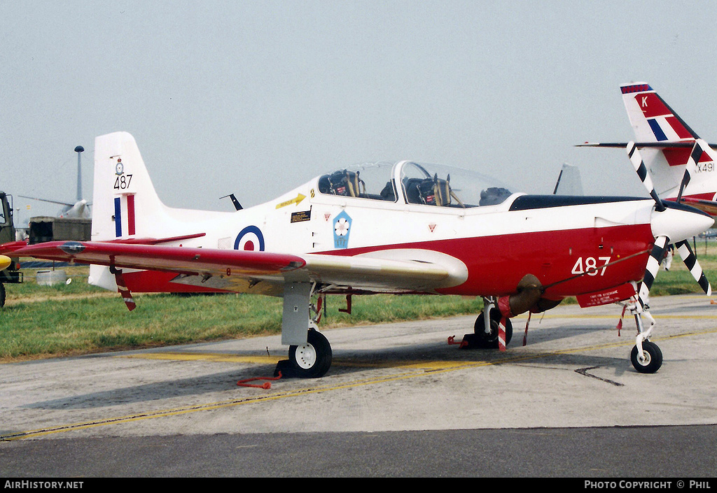 Aircraft Photo of ZF487 | Short S-312 Tucano T1 | UK - Air Force | AirHistory.net #316643