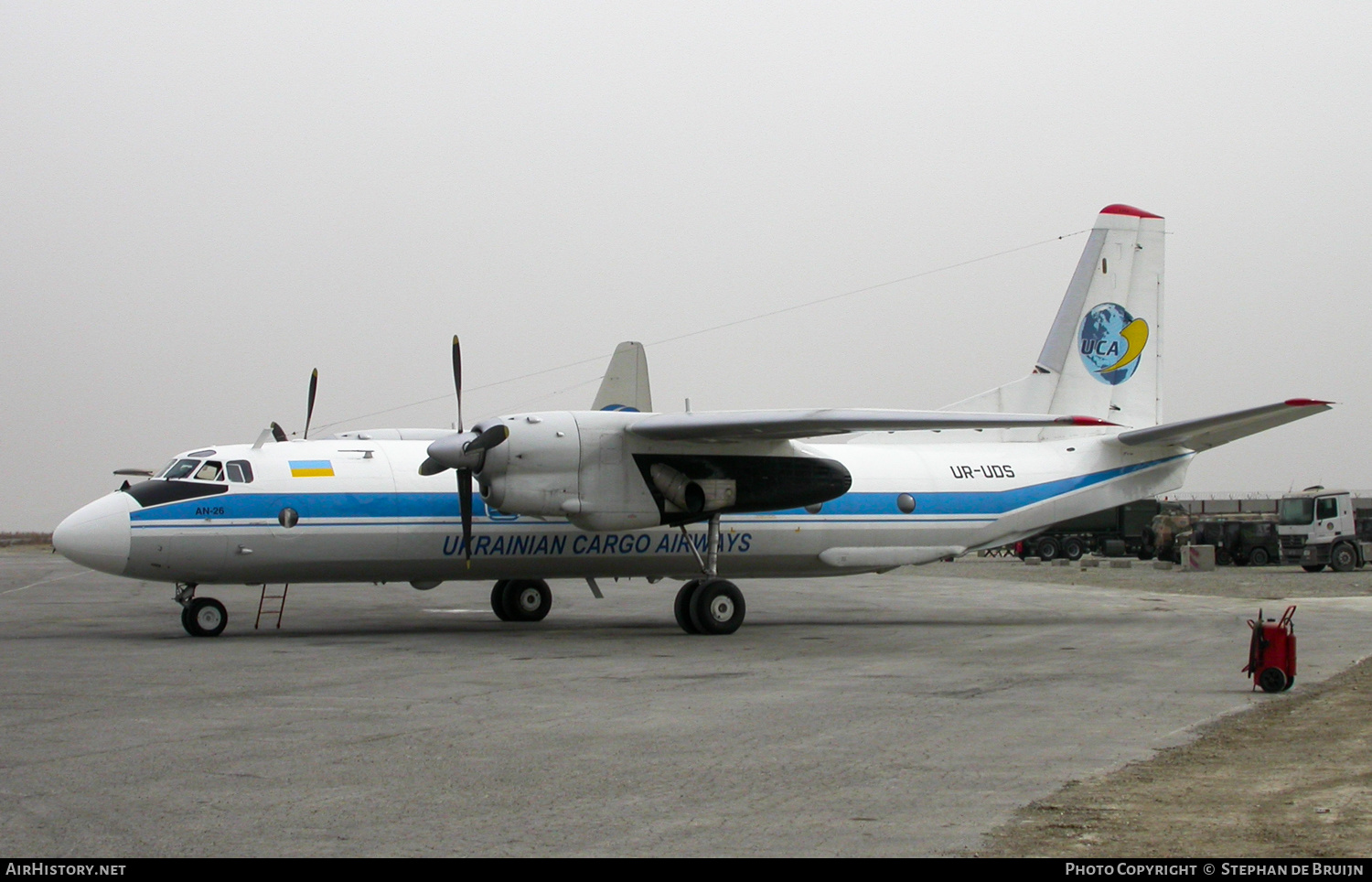 Aircraft Photo of UR-UDS | Antonov An-26B | Ukrainian Cargo Airways - UCA | AirHistory.net #316655