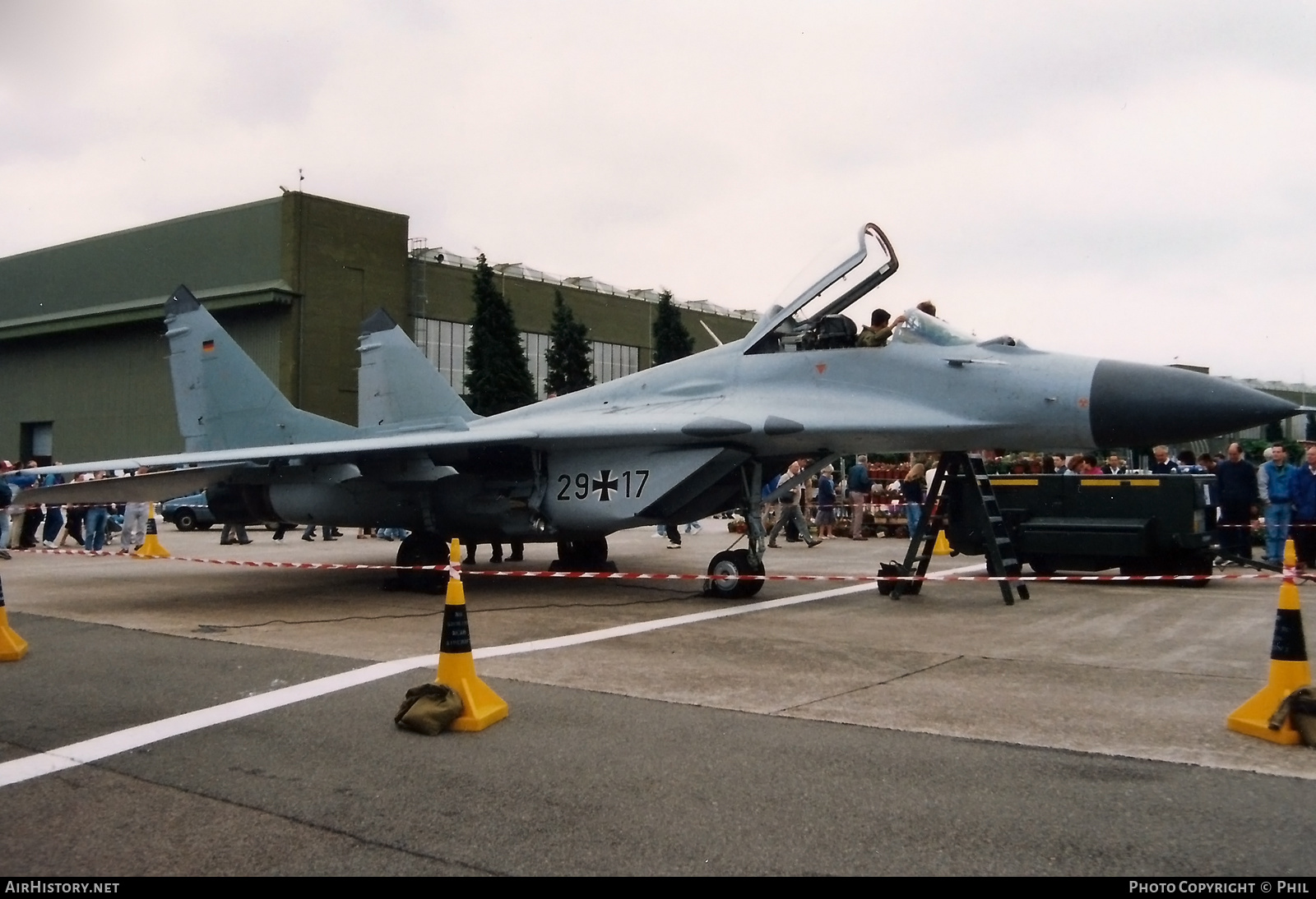 Aircraft Photo of 2917 | Mikoyan-Gurevich MiG-29 | Germany - Air Force | AirHistory.net #316656