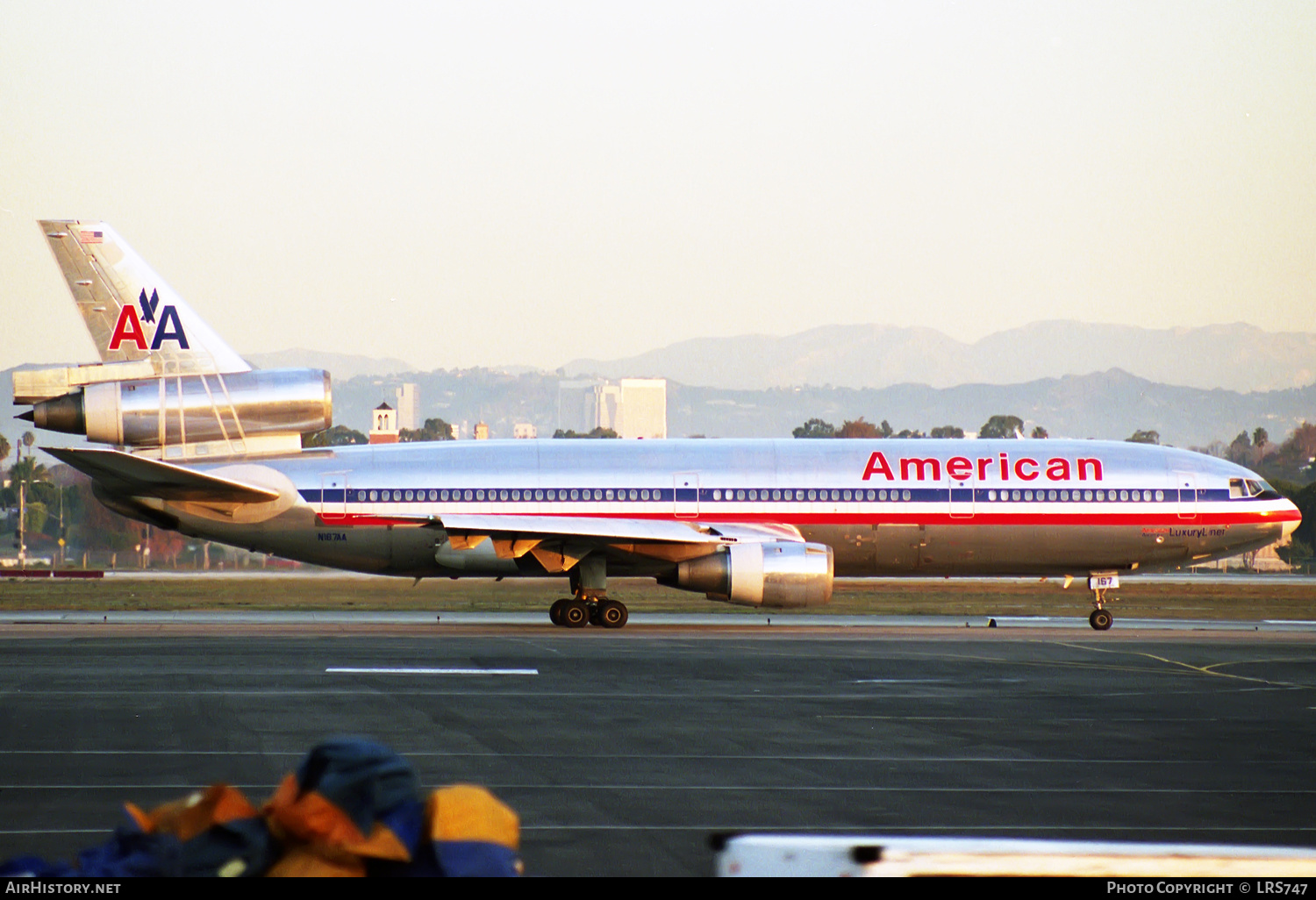 Aircraft Photo of N167AA | McDonnell Douglas DC-10-10 | American Airlines | AirHistory.net #316663