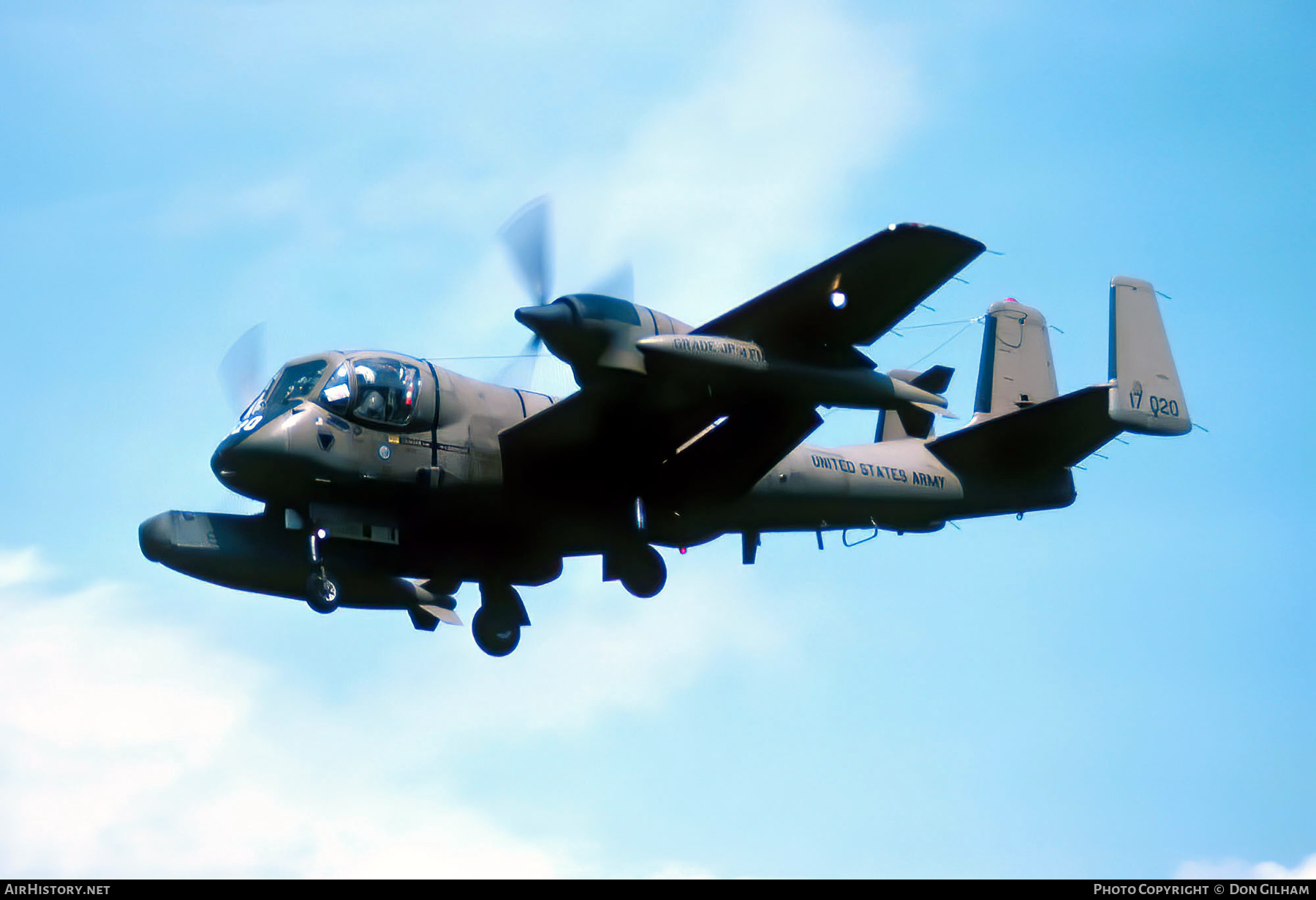 Aircraft Photo of 69-17020 / 17020 | Grumman OV-1D Mohawk | USA - Army | AirHistory.net #316669