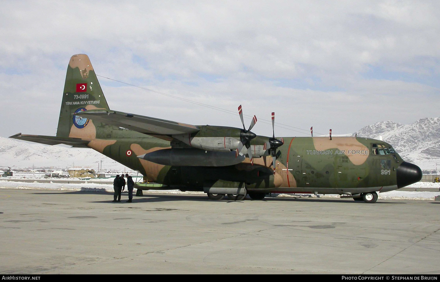Aircraft Photo of 73-0991 | Lockheed C-130E Hercules (L-382) | Turkey - Air Force | AirHistory.net #316675