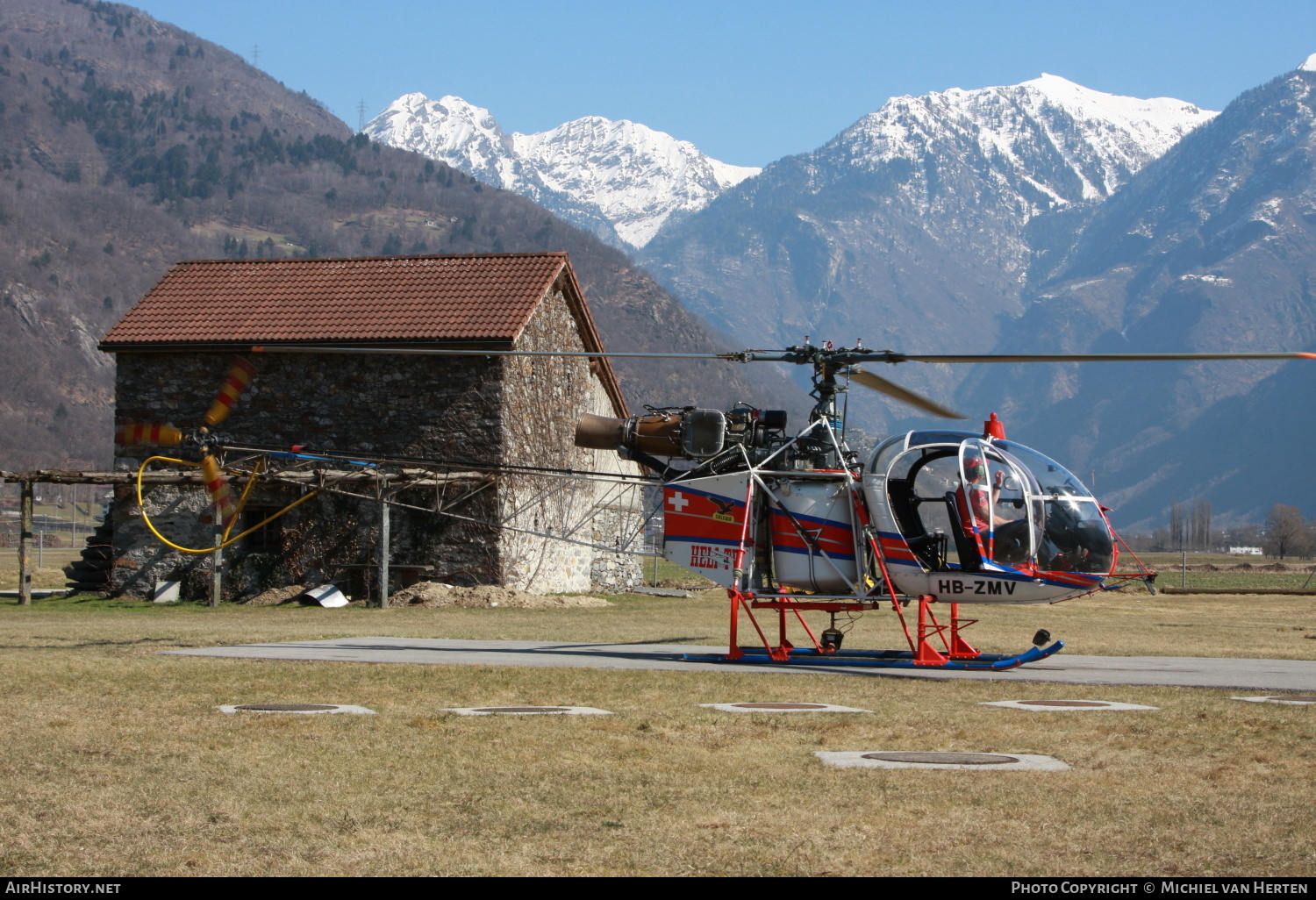 Aircraft Photo of HB-ZMV | Sud SA-315B Lama | Heli-TV | AirHistory.net #316679