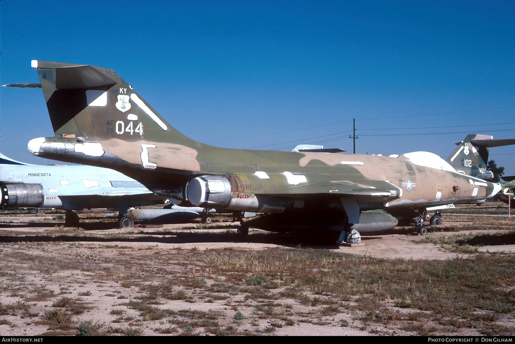 Aircraft Photo of 56-044 / AF56-044 | McDonnell RF-101C Voodoo | USA - Air Force | AirHistory.net #316684