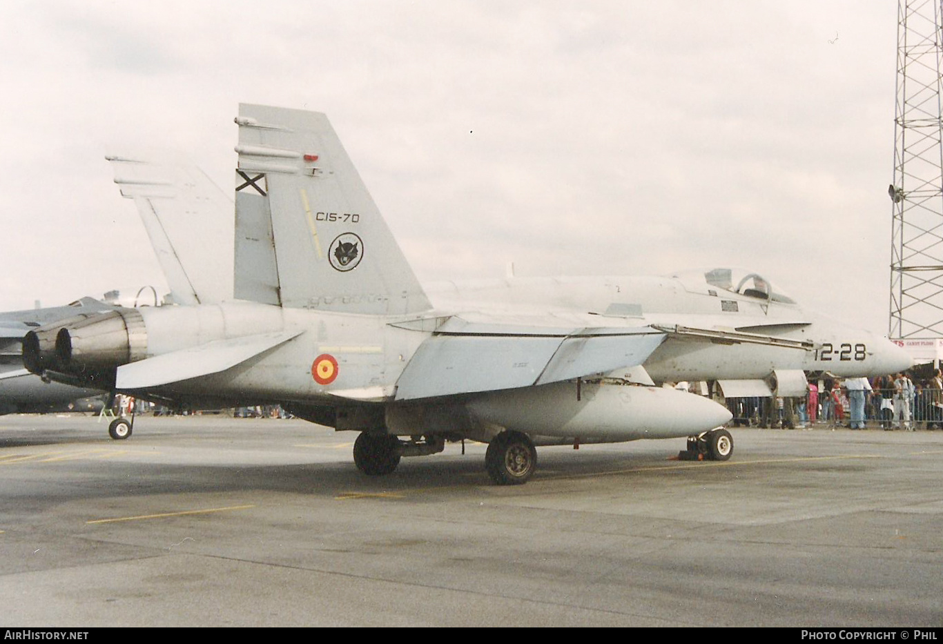 Aircraft Photo of C.15-70 | McDonnell Douglas EF-18A Hornet | Spain - Air Force | AirHistory.net #316686