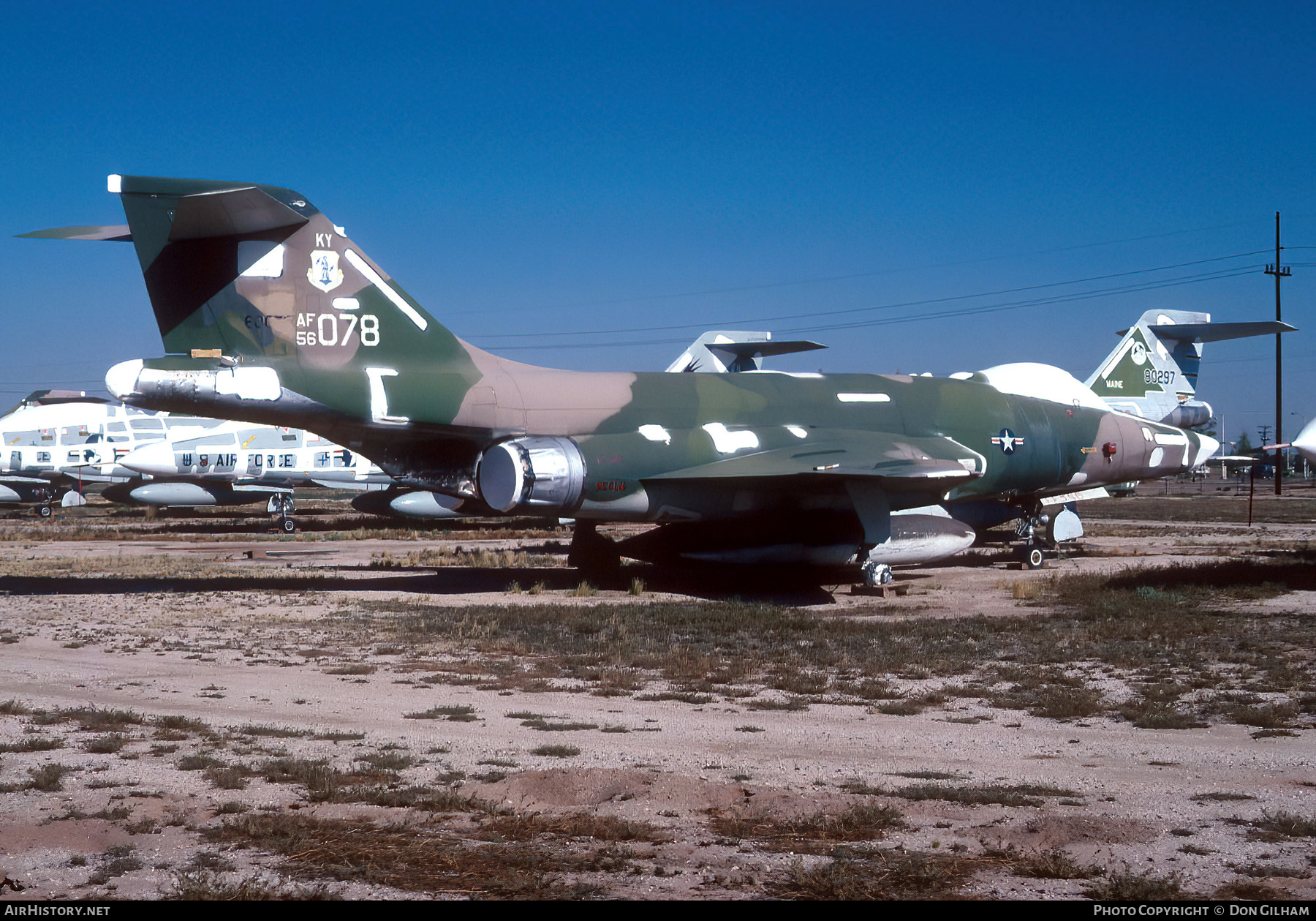 Aircraft Photo of 56-078 / AF56-078 | McDonnell RF-101C Voodoo | USA - Air Force | AirHistory.net #316687