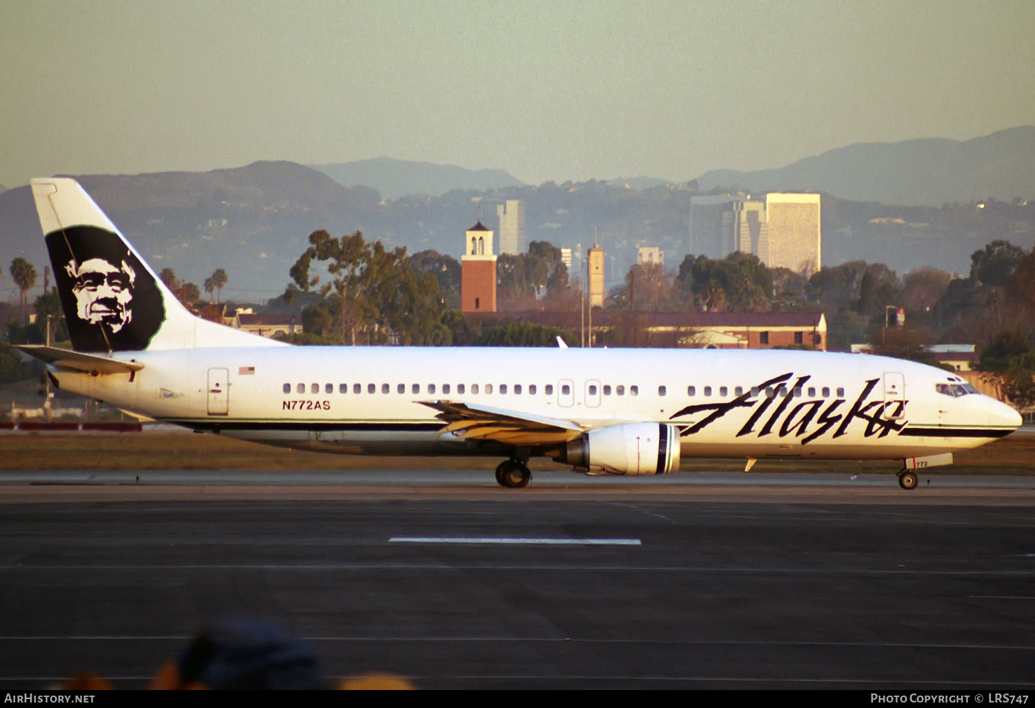 Aircraft Photo of N772AS | Boeing 737-4Q8 | Alaska Airlines | AirHistory.net #316691