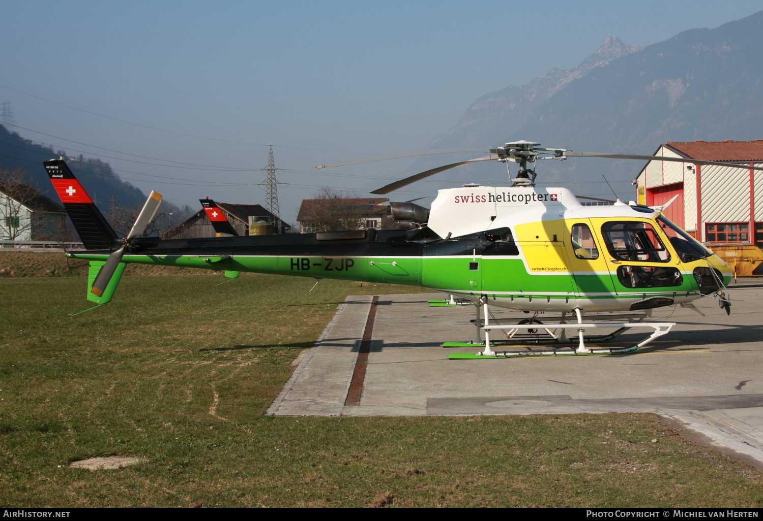 Aircraft Photo of HB-ZJP | Eurocopter AS-350B-3 Ecureuil | Swiss Helicopter | AirHistory.net #316696