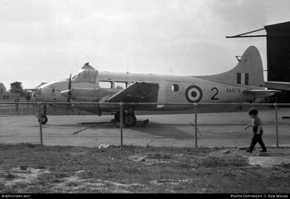 Aircraft Photo of XA879 | De Havilland D.H. 104 Devon C1 | UK - Air Force | AirHistory.net #316710