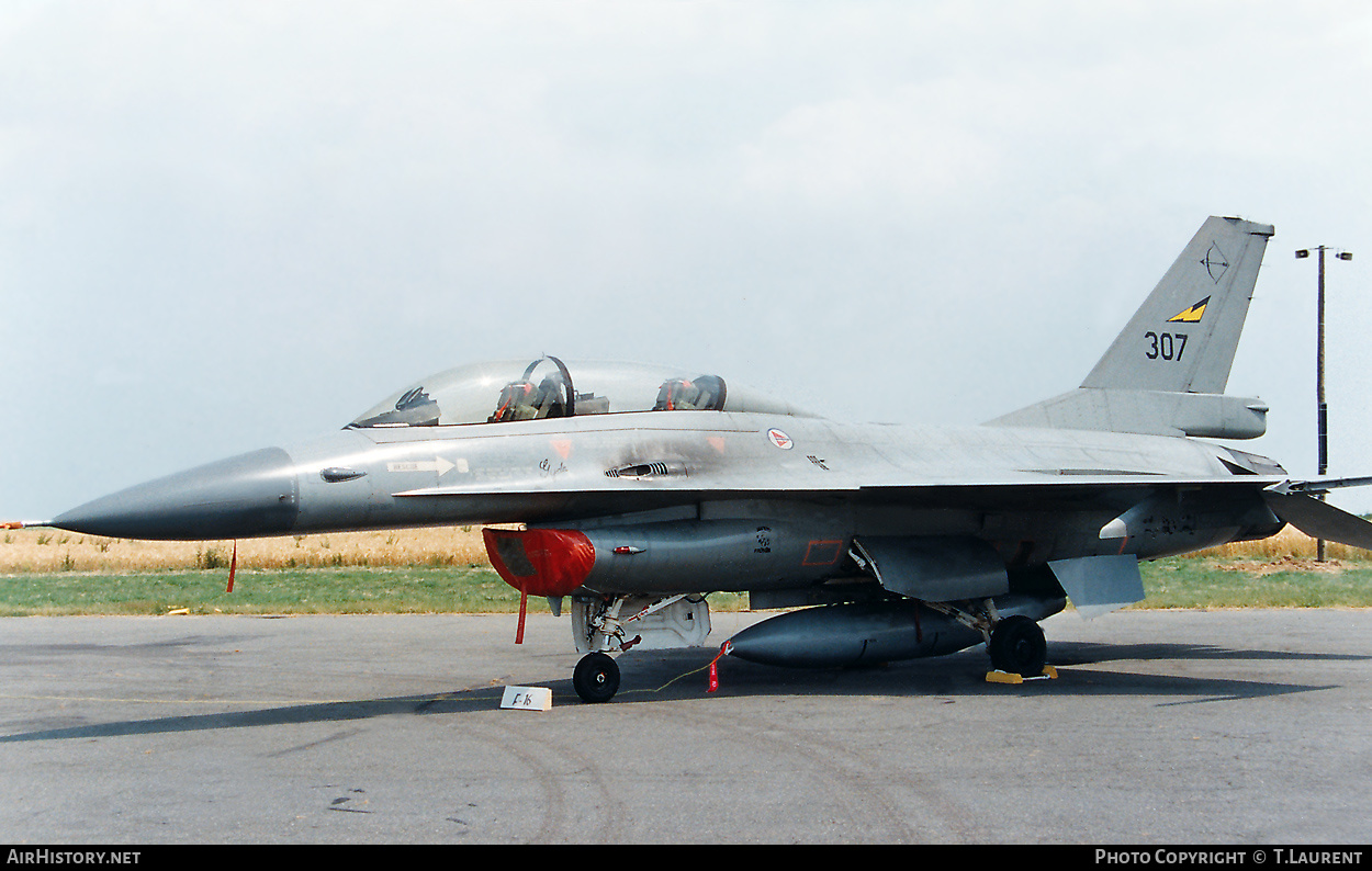 Aircraft Photo of 307 | General Dynamics F-16B Fighting Falcon | Norway - Air Force | AirHistory.net #316713