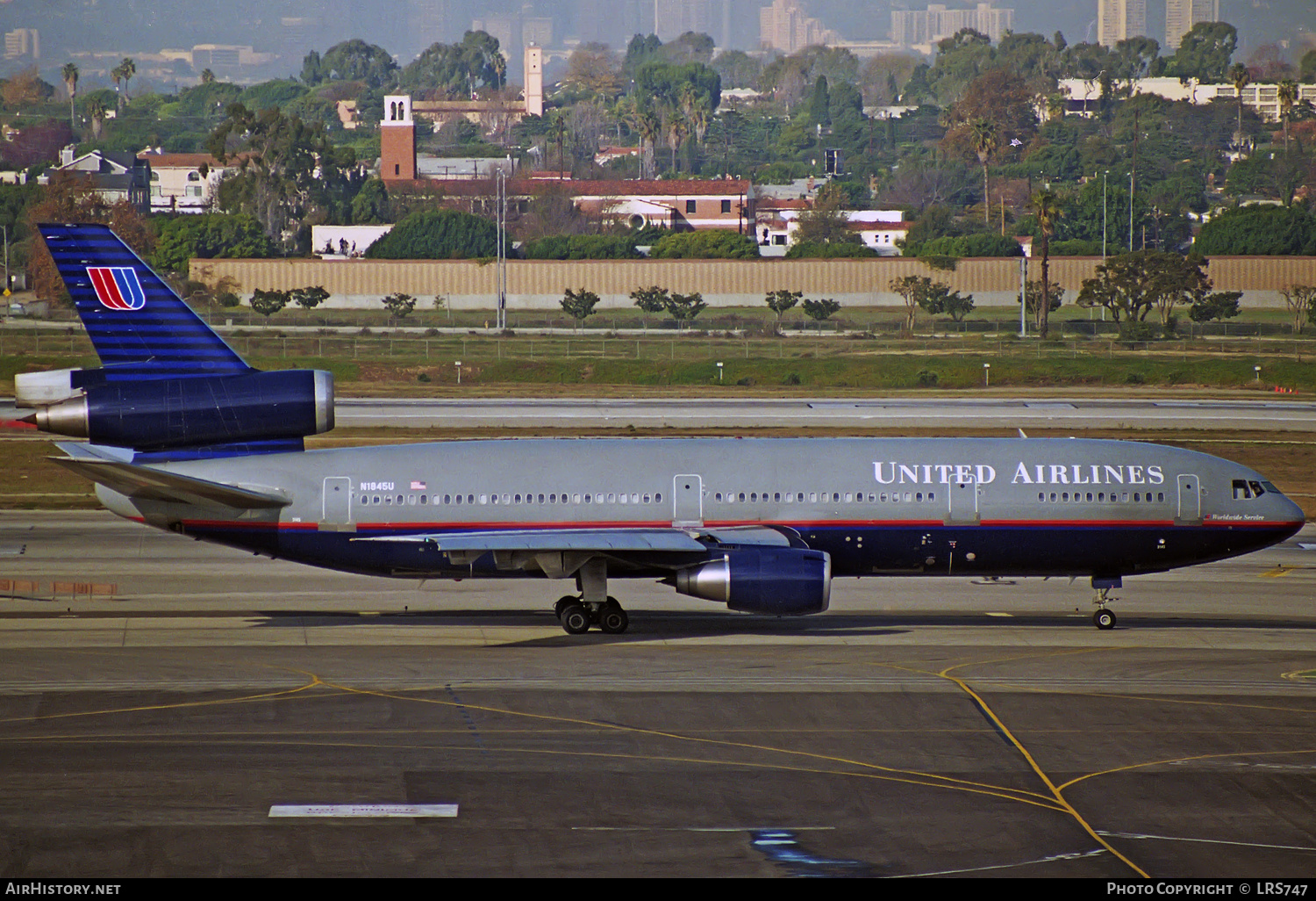 Aircraft Photo of N1845U | McDonnell Douglas DC-10-10 | United Airlines | AirHistory.net #316716