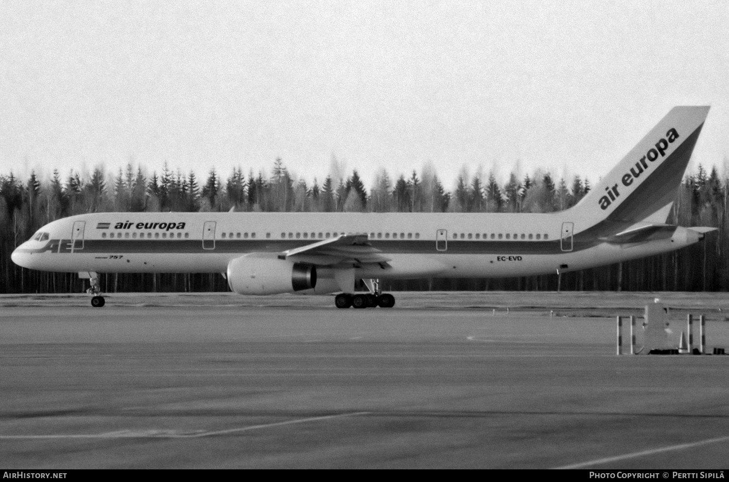 Aircraft Photo of EC-EVD | Boeing 757-236 | Air Europa | AirHistory.net #316724