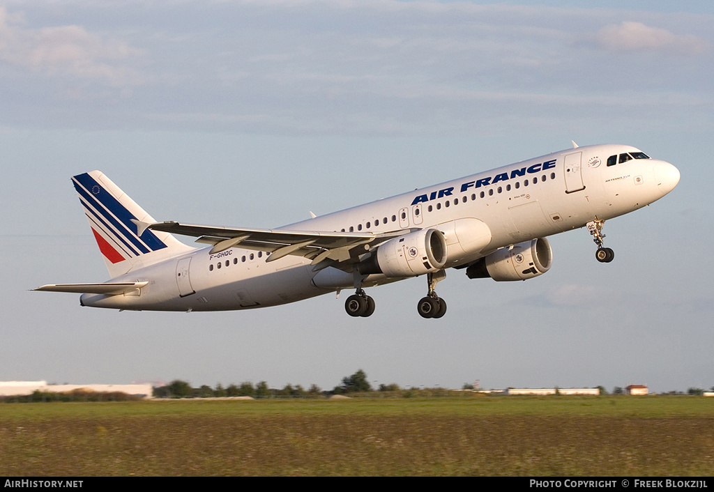 Aircraft Photo of F-GHQC | Airbus A320-211 | Air France | AirHistory.net #316727