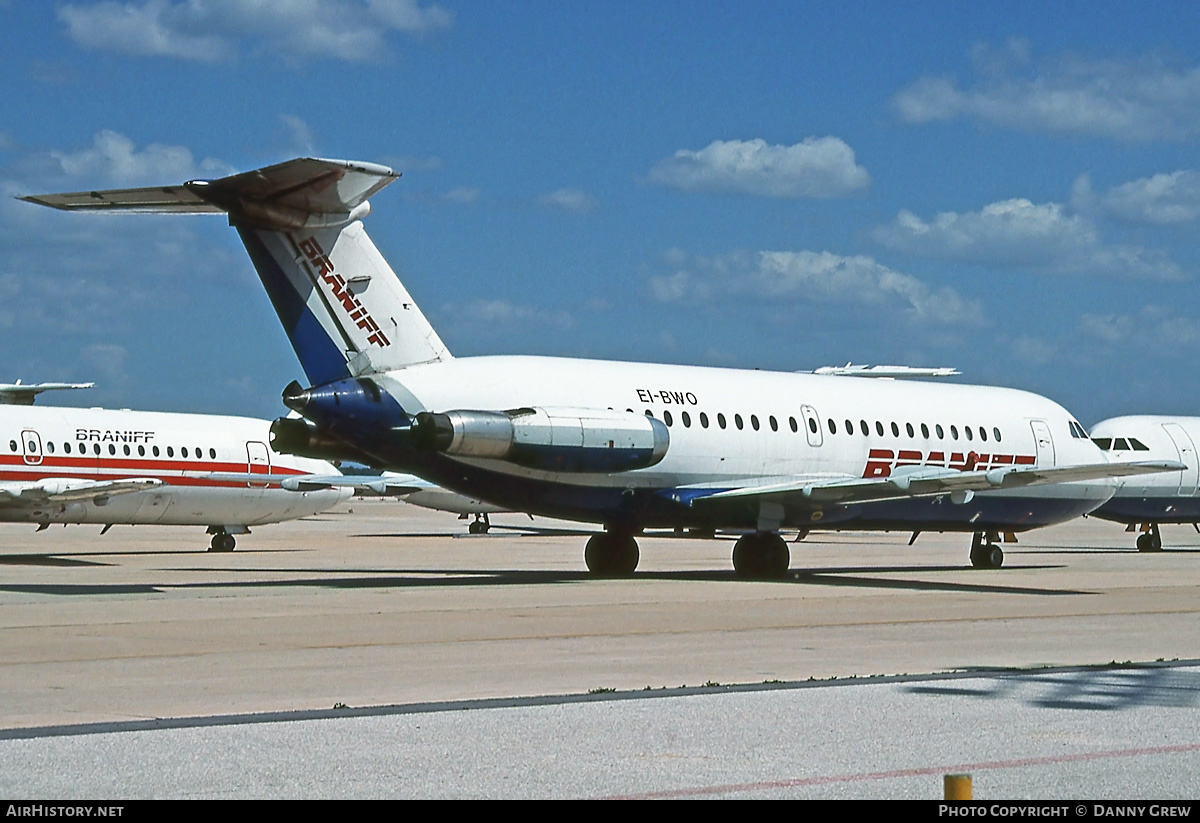 Aircraft Photo of EI-BWO | BAC 111-203AE One-Eleven | Braniff | AirHistory.net #316734