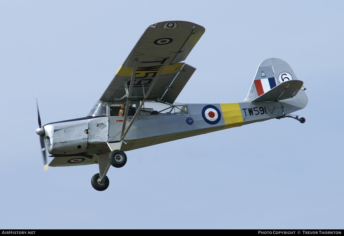 Aircraft Photo of G-ARIH / TW591 | Auster 6A Tugmaster | UK - Air Force | AirHistory.net #316735