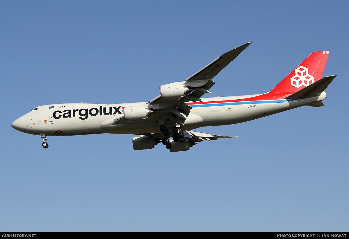 Aircraft Photo of LX-VCI | Boeing 747-8R7F/SCD | Cargolux | AirHistory.net #316738