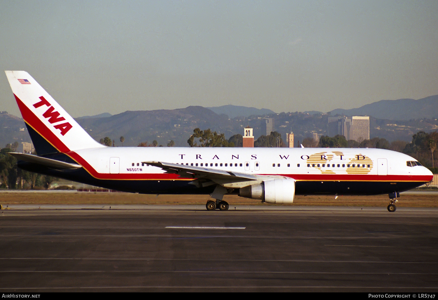 Aircraft Photo of N650TW | Boeing 767-205(ER) | Trans World Airlines - TWA | AirHistory.net #316744