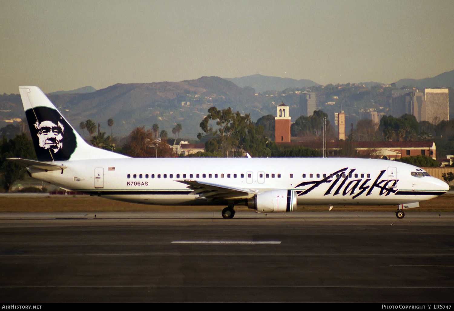 Aircraft Photo of N706AS | Boeing 737-490 | Alaska Airlines | AirHistory.net #316747